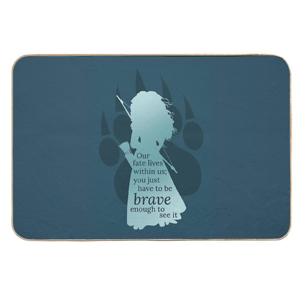 Brave Merida  Non-Slip Bath Mat