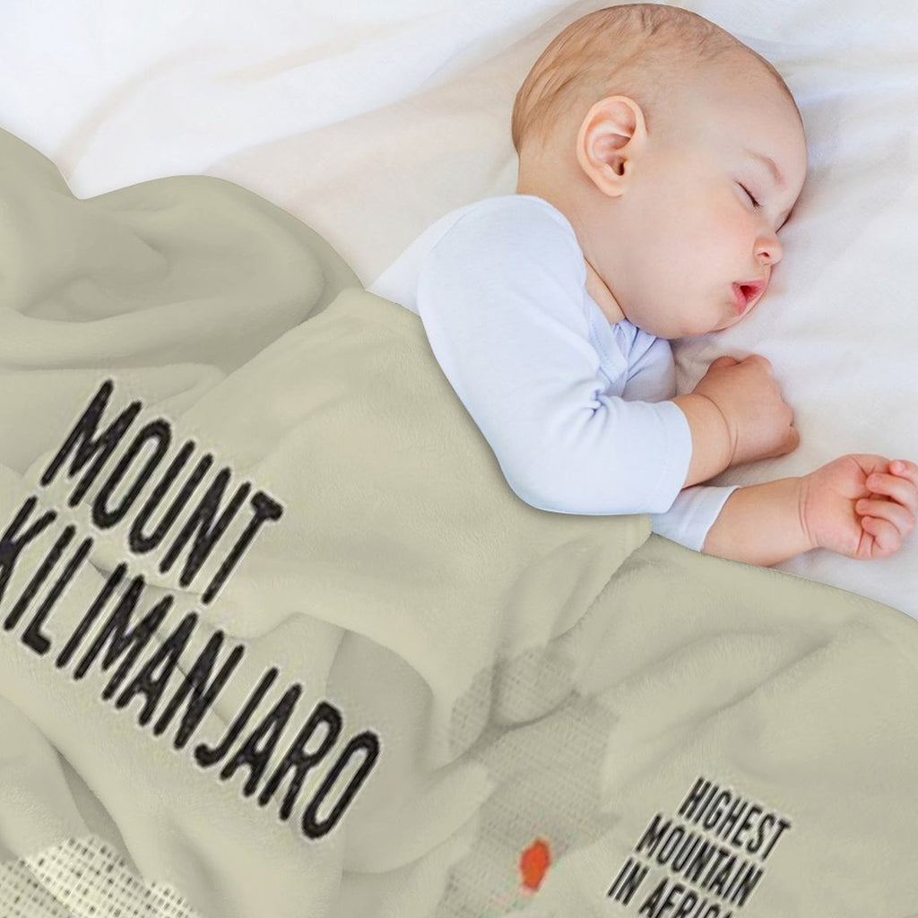 Mount Kilimanjaro Versatility Throw Blanket