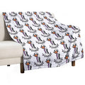 A Goose Wrinkle-free Throw Blanket