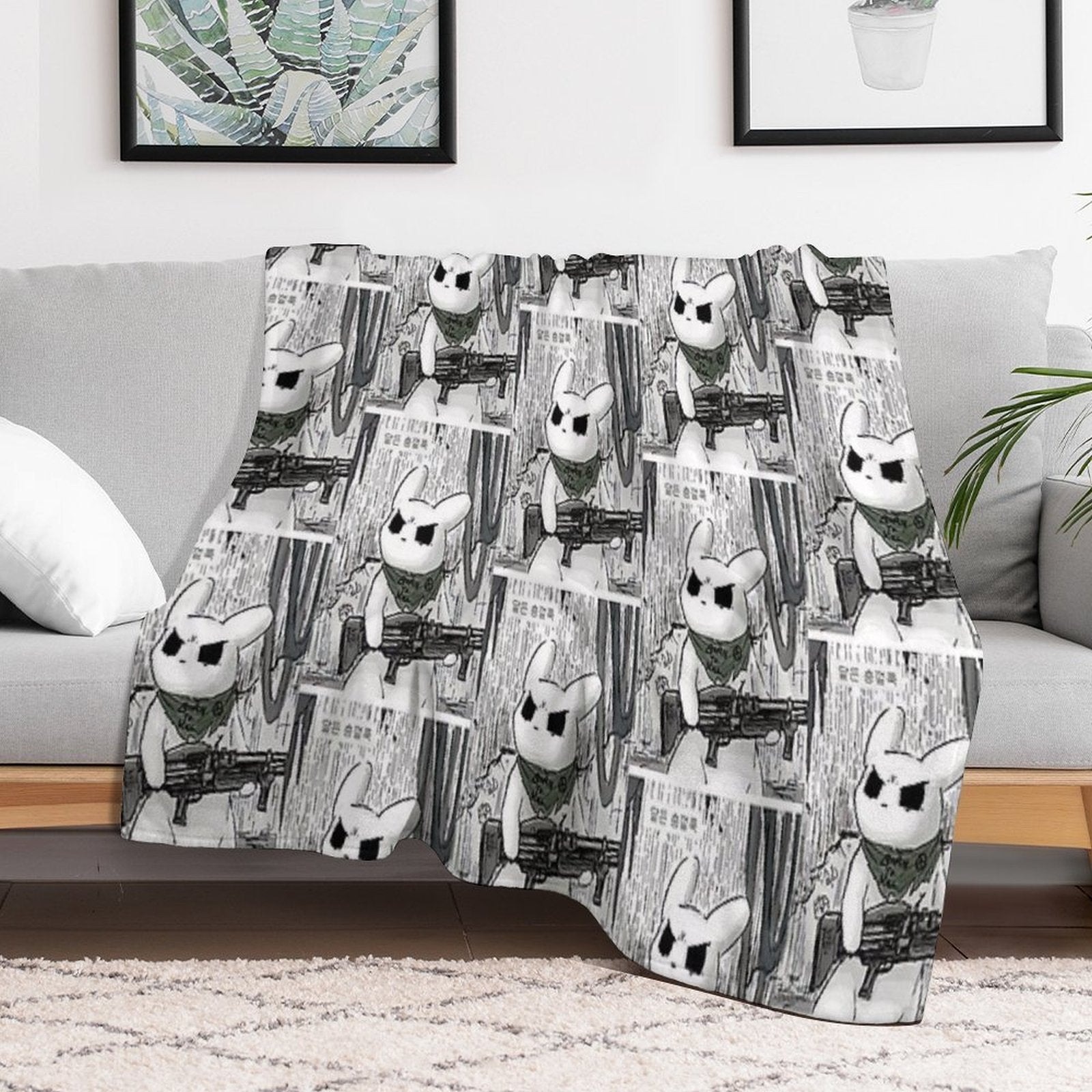 Rain World, Slugcat Velvety-soft Throw Blanket