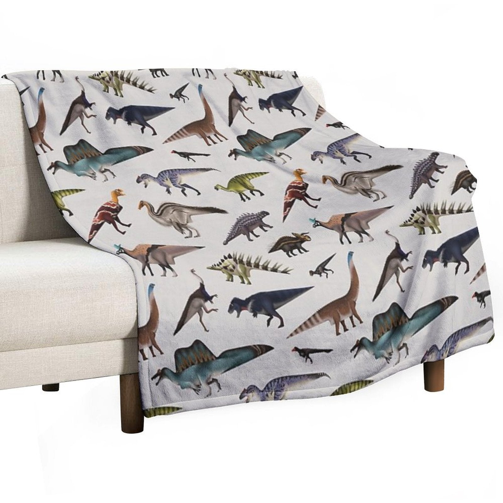 Dinosaurs Compact Throw Blanket