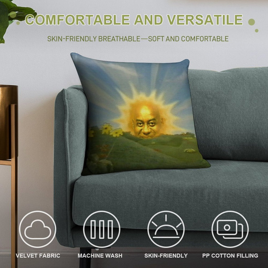 Ainsley Harriott in The Sun Soft Shrink-Resistant Throw Pillow