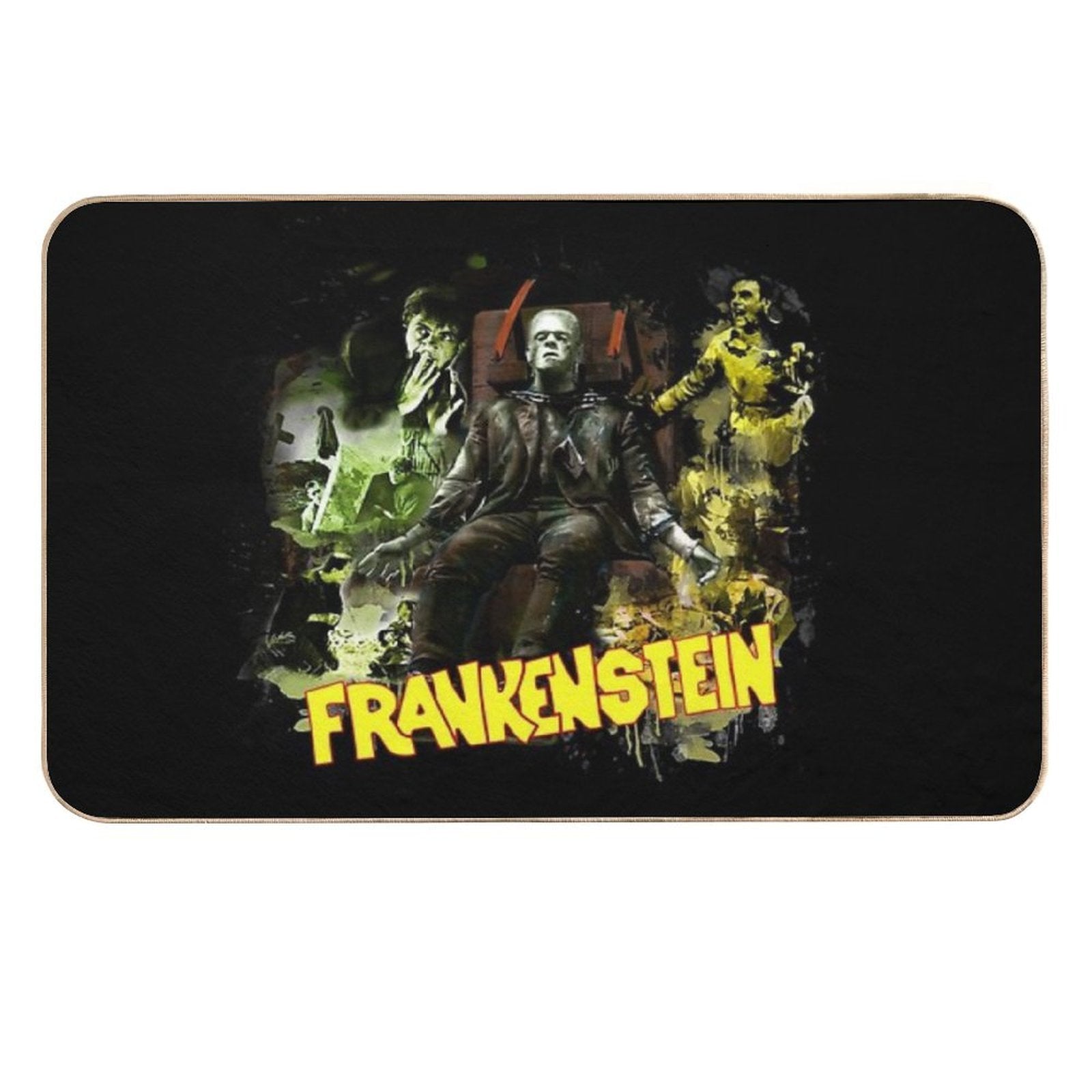 Frankenstein  Easy Maintenance Bath Mat
