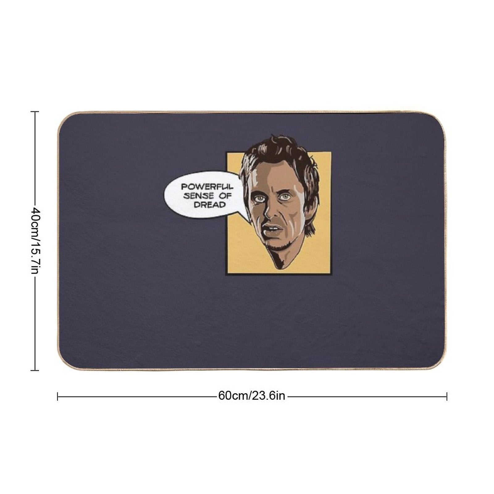 Small Gifts Peep Show Classic Fans  Slip-Resistant Bath Mat