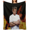 Gordon Ramsay Velvety-soft Throw Blanket