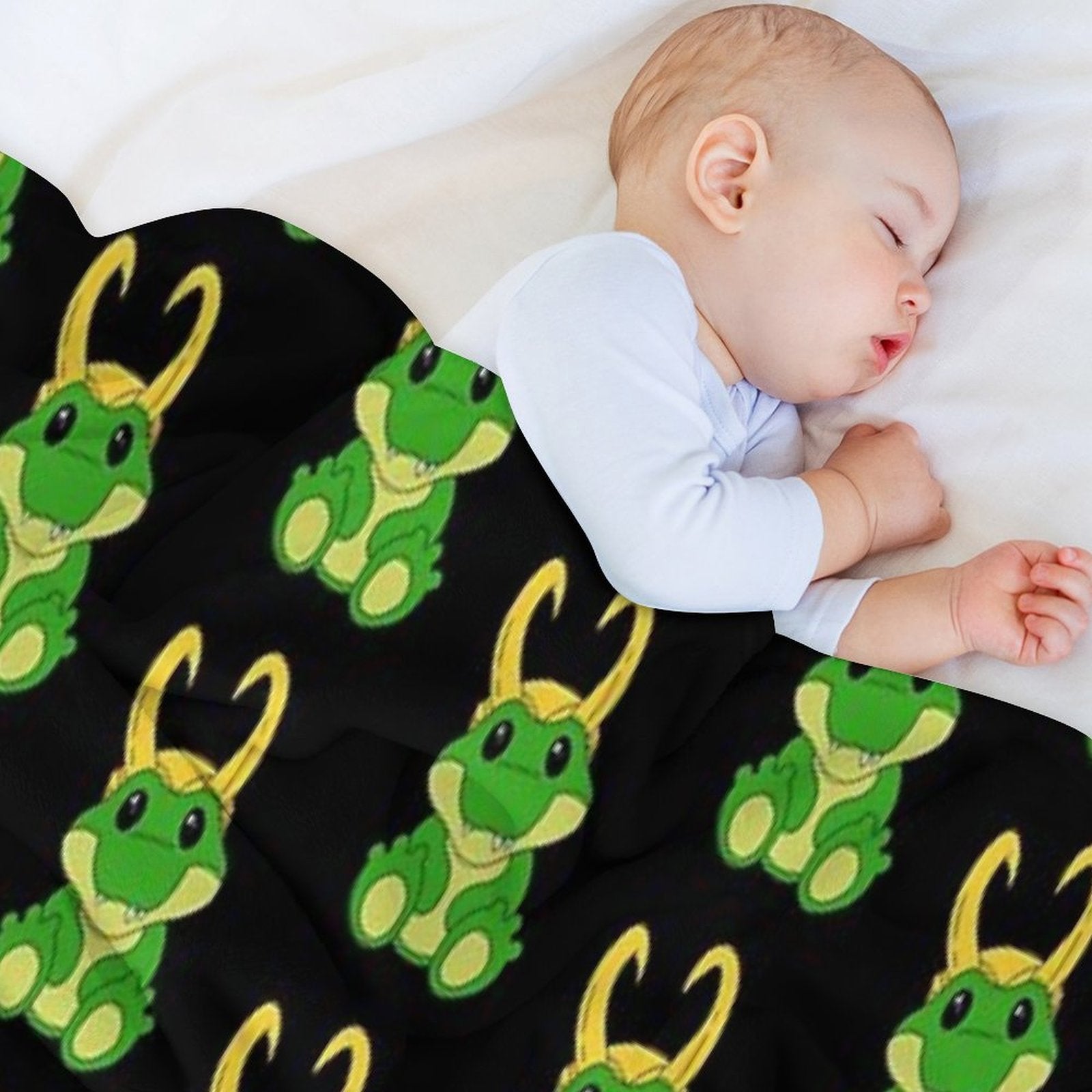 Alligator Loki Varient Durable Throw Blanket