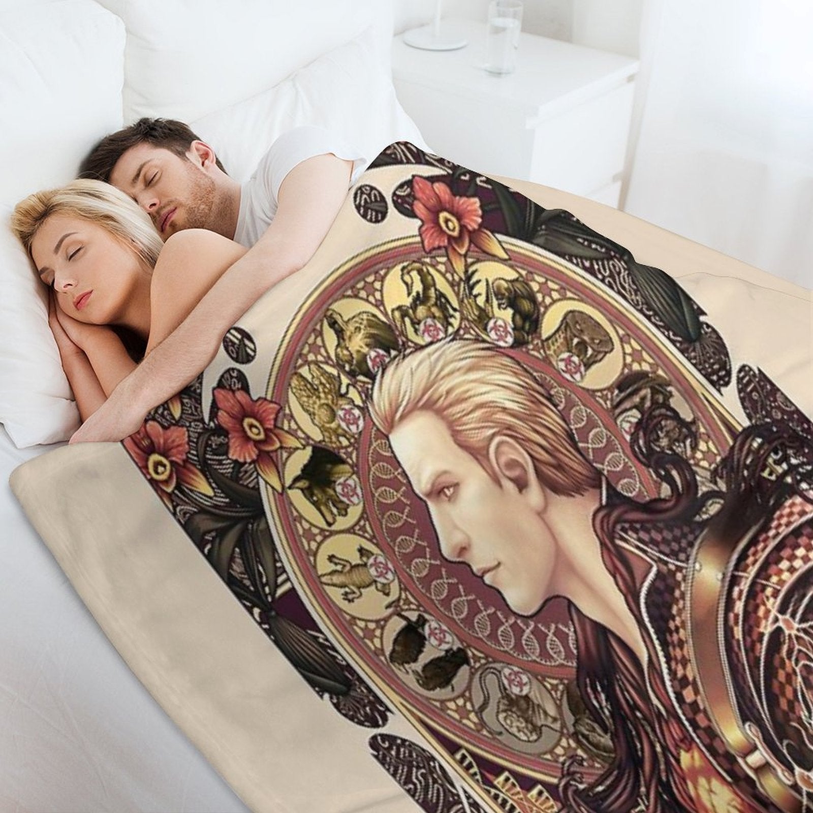 Biohazard Zodiac Durable Throw Blanket