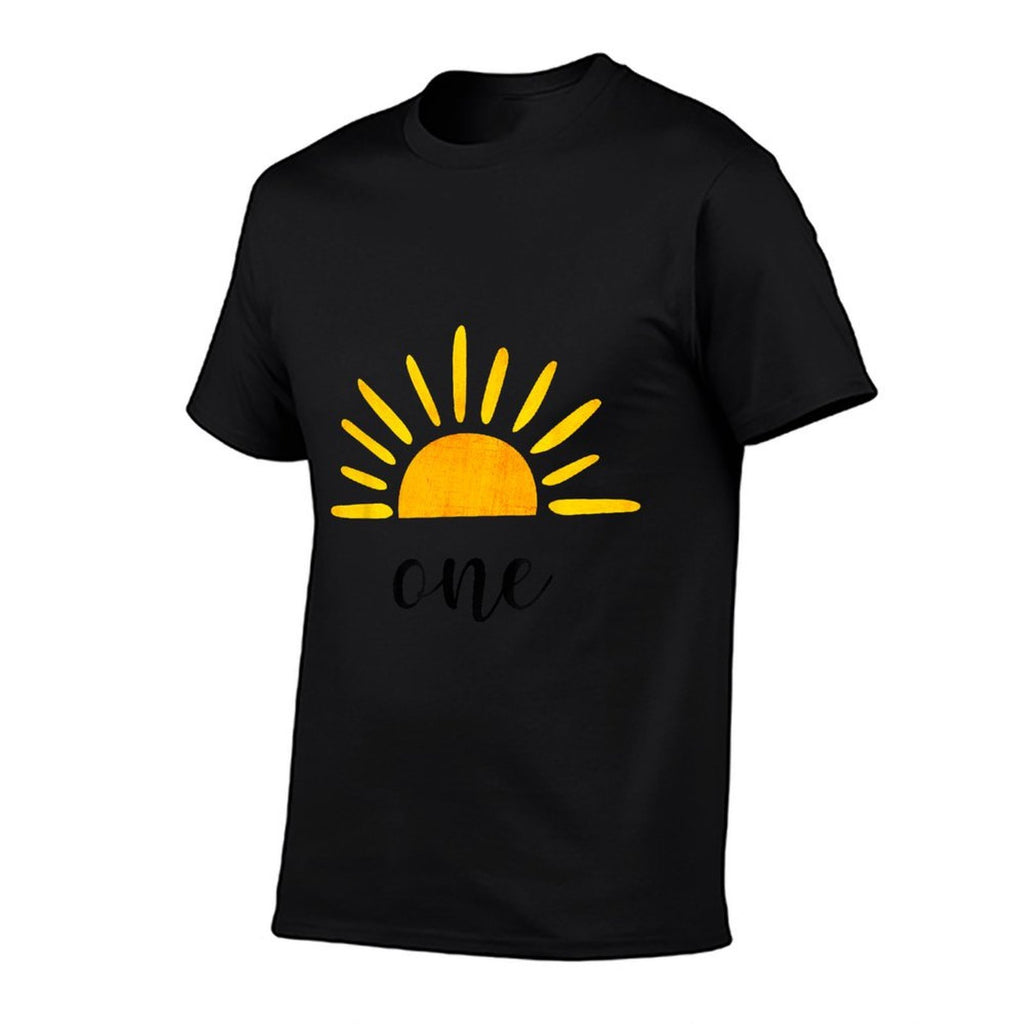 One Birthday First Trip Around The Sun 1st Birthday  Vintage-inspired T-Shirt
