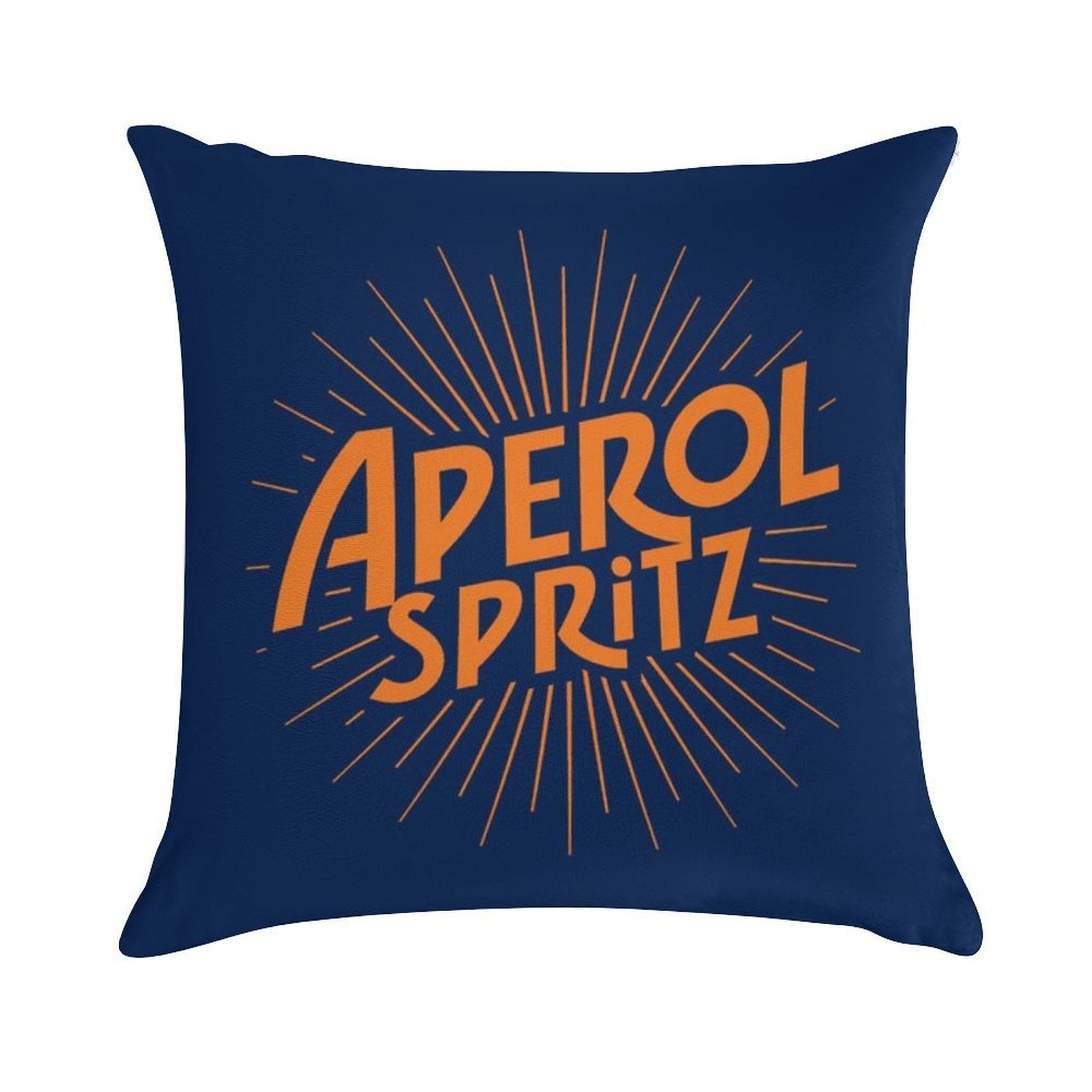 APEROL SPRITZ Soft Ultra-Soft Texture Throw Pillow