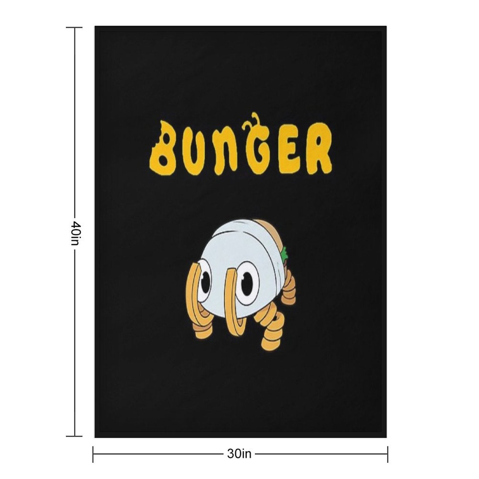 Bugsnax Bunger Eco-conscious Throw Blanket