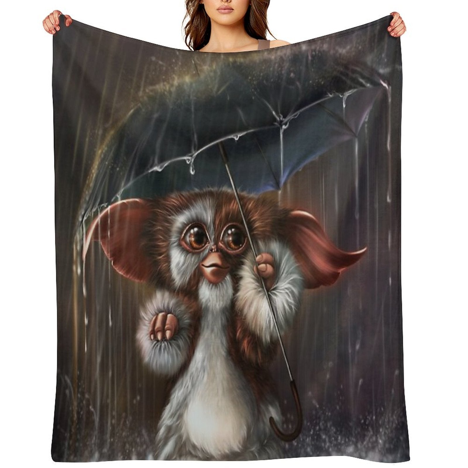 Cute Gizmo Gremlins Compact Throw Blanket