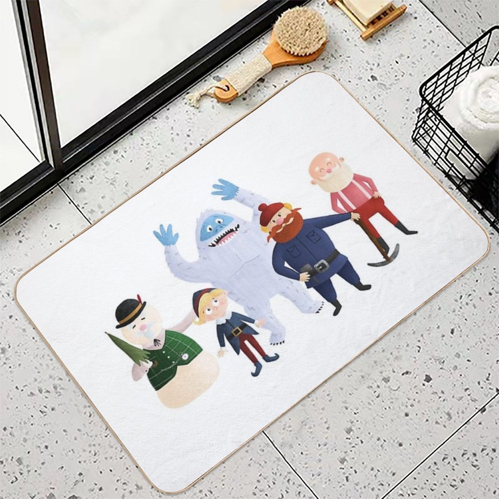 Classic Rudolph 2016  Odorless Bath Mat