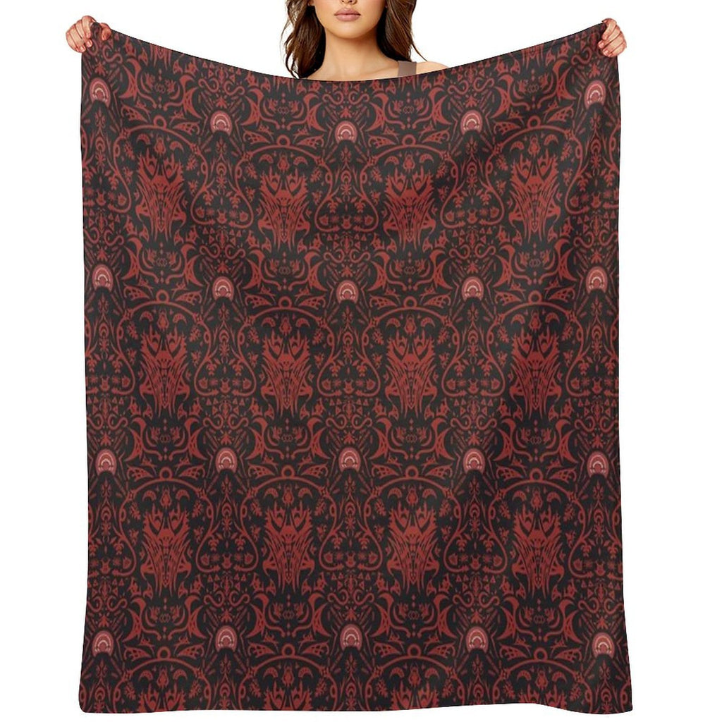 Emet-Selch's Composition Velvety-soft Throw Blanket