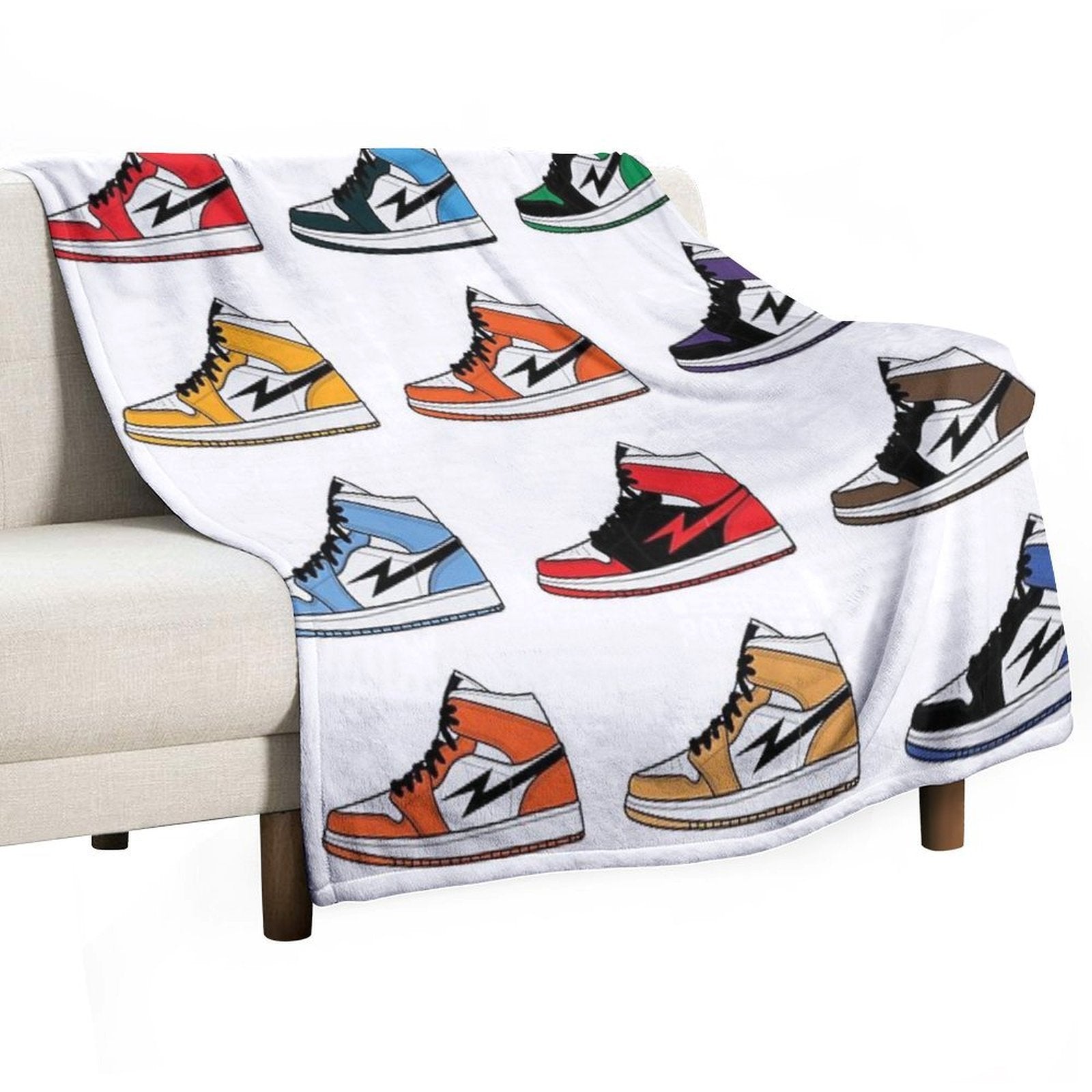 Air Jordan I (1) Pack Multi-functional Throw Blanket