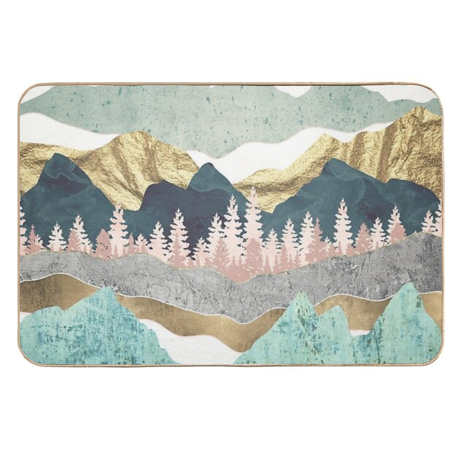 Summer Vista  Non-Slip Bath Mat
