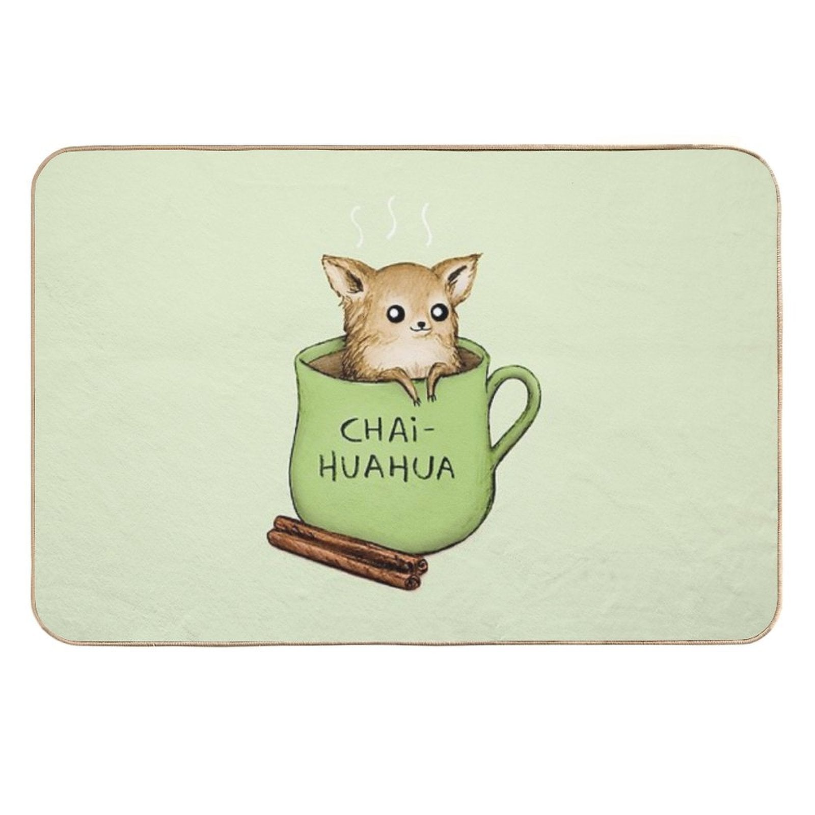Chaihuahua  Stain-Proof Bath Mat