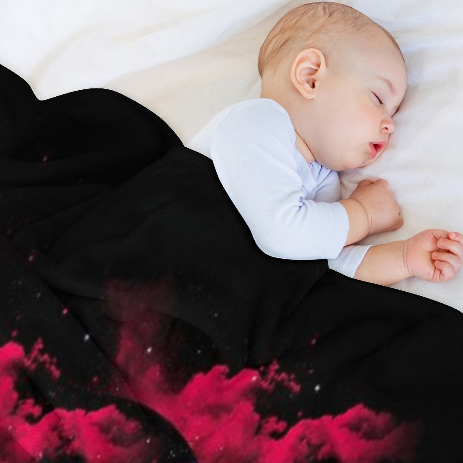 Black Hole Easy Care Throw Blanket