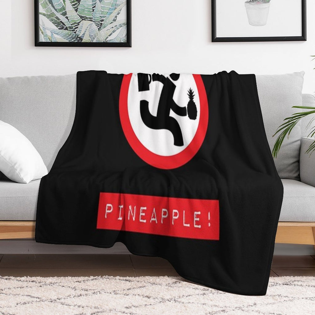 Chuck TV Show _quot_Pineapple!_quot_ All-season Throw Blanket