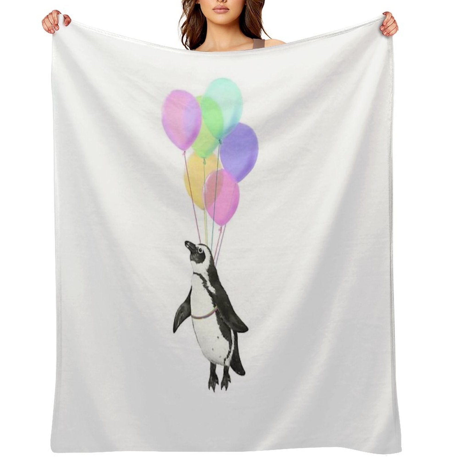 I Can Believe I Can Fly Wrinkle-free Throw Blanket