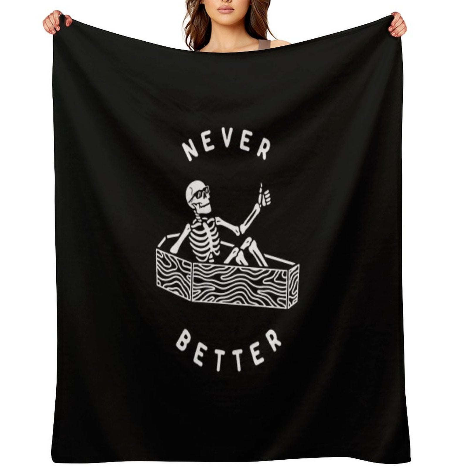 Never Better Durable Throw Blanket