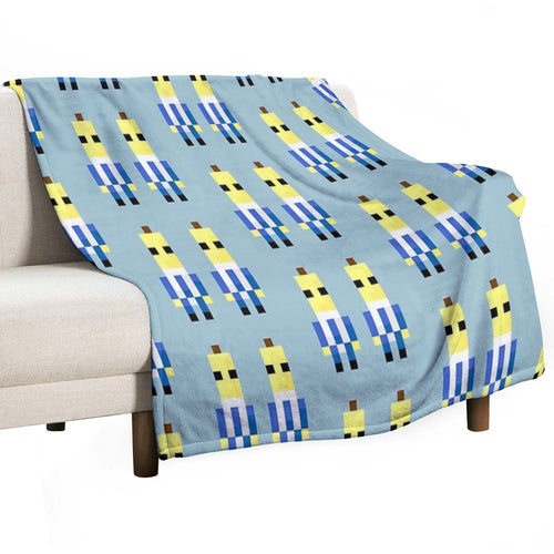 Bananas in Pyjamas Wrinkle-free Throw Blanket