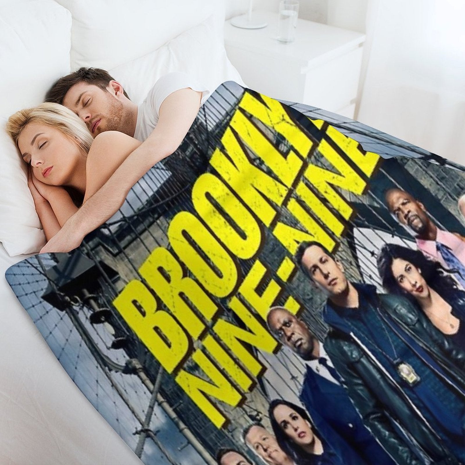 Brooklyn Nine Shrink-resistant Throw Blanket