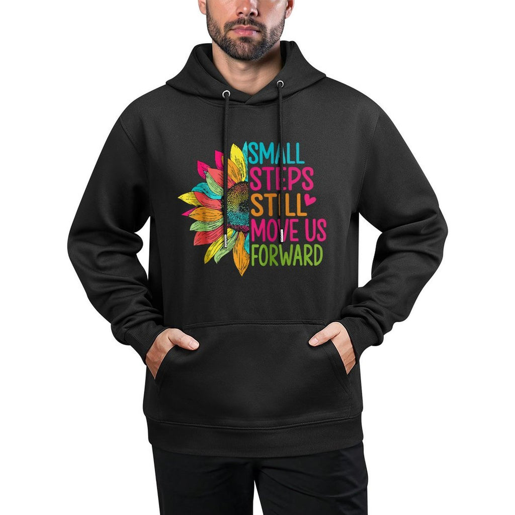 Small Steps Still Move Us Forward PTA Physical Therapy Durable Construction Hoodie