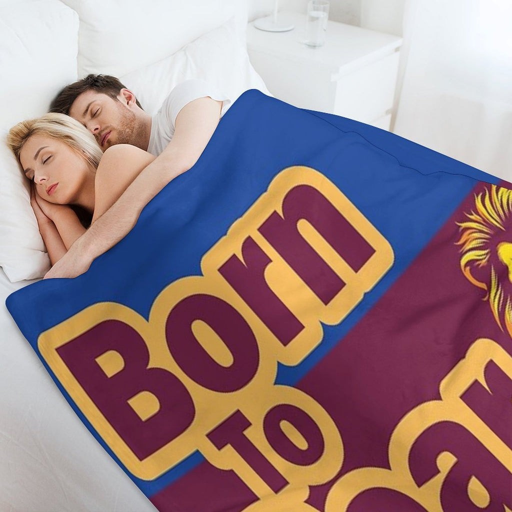 Brisbane Lions Versatility Throw Blanket