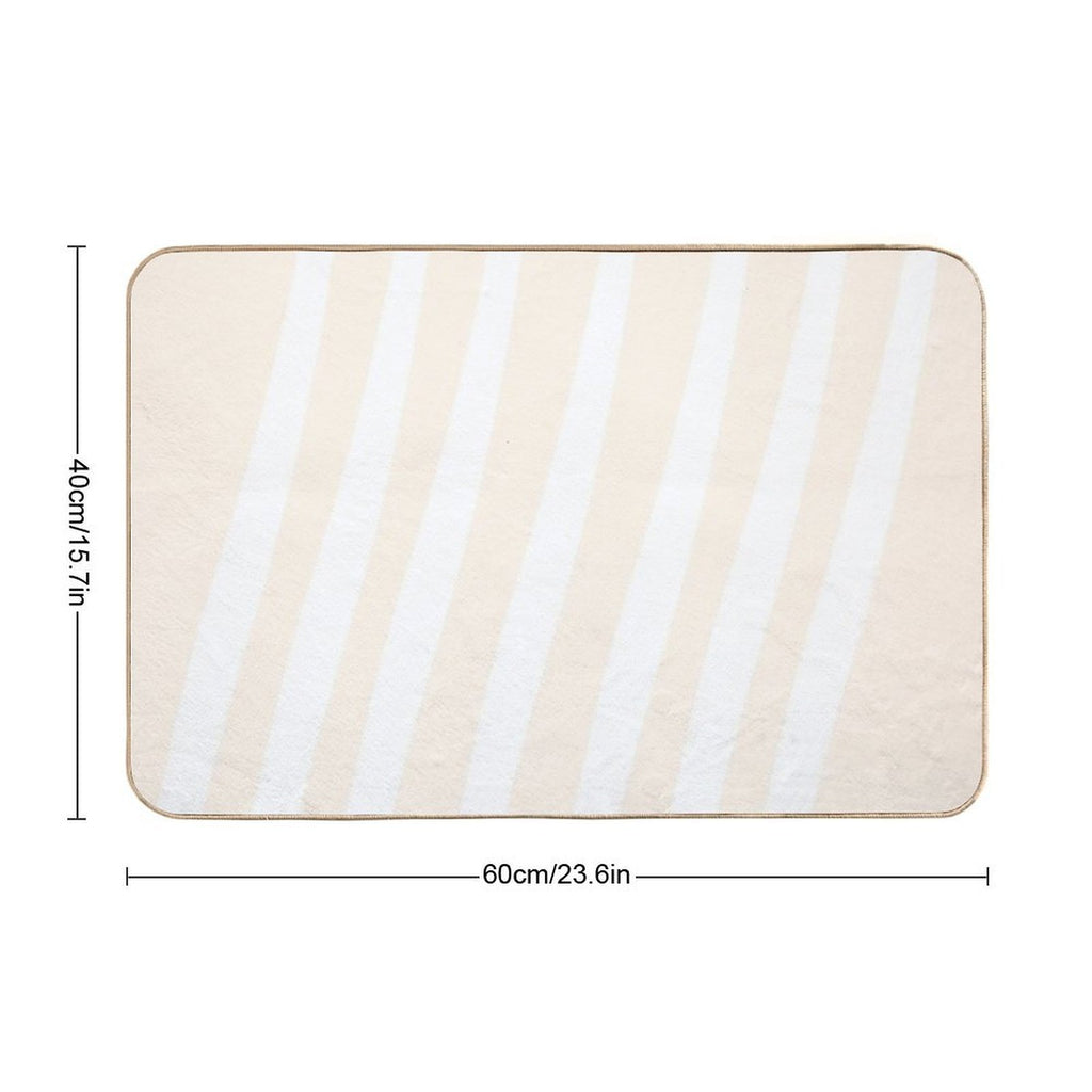 Harmony in Stripes 6, Unique  Long-Lasting Bath Mat