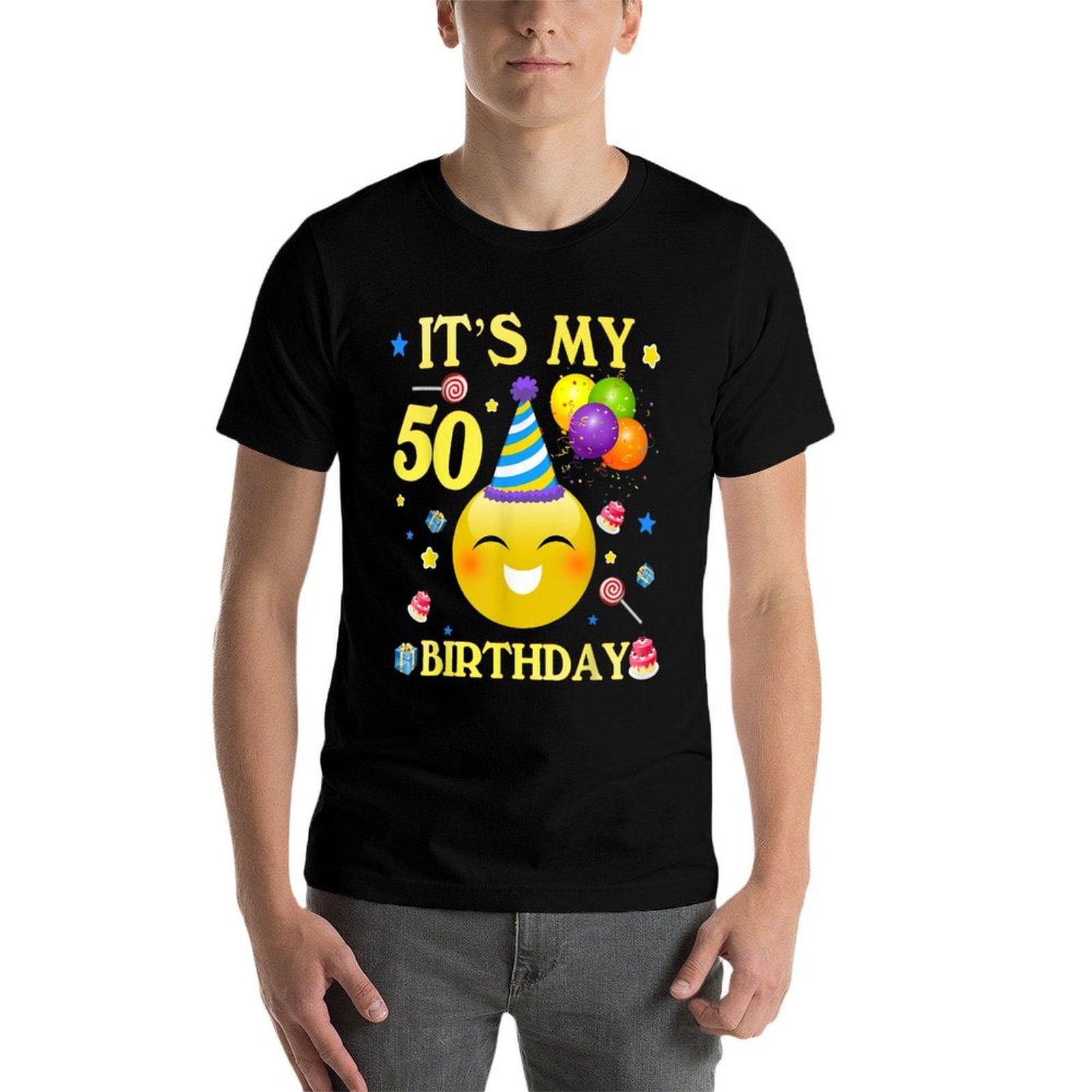 It's My 50th Birthday 50 Years Old 50th Birthday Gift  Lightweight T-Shirt