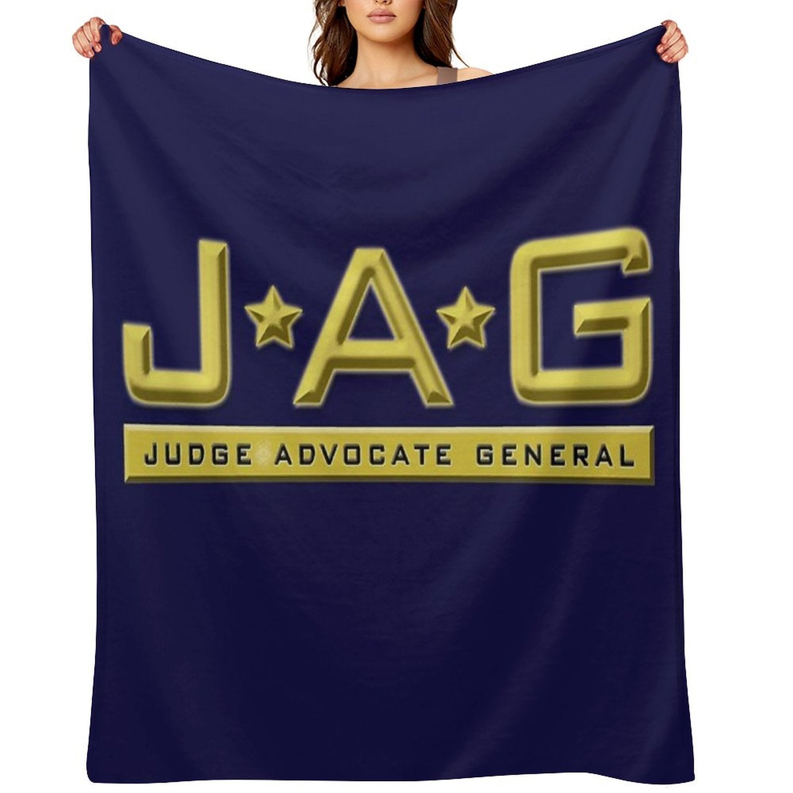J.A.G TV Show Logo Versatility Throw Blanket
