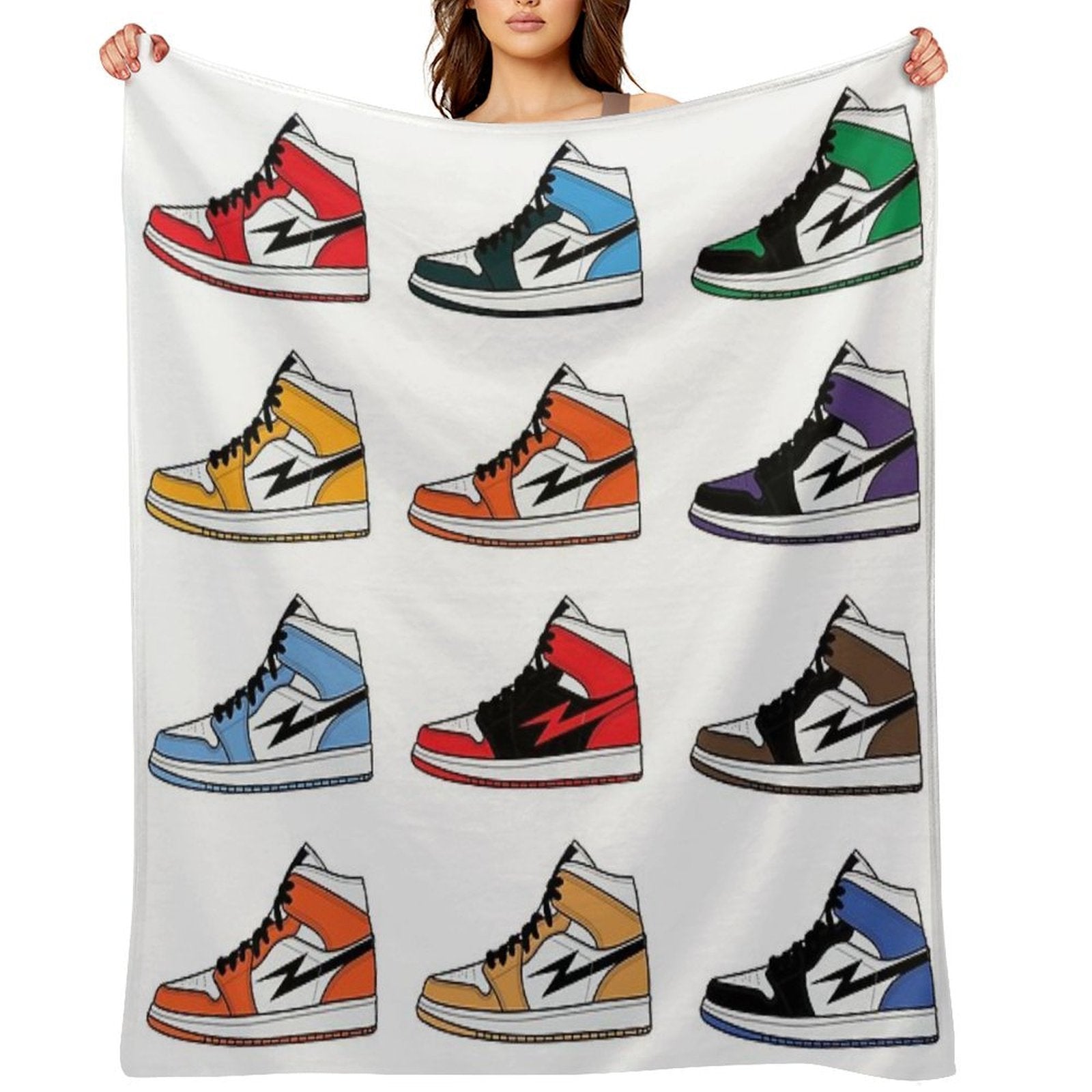 Air Jordan I (1) Pack Multi-functional Throw Blanket