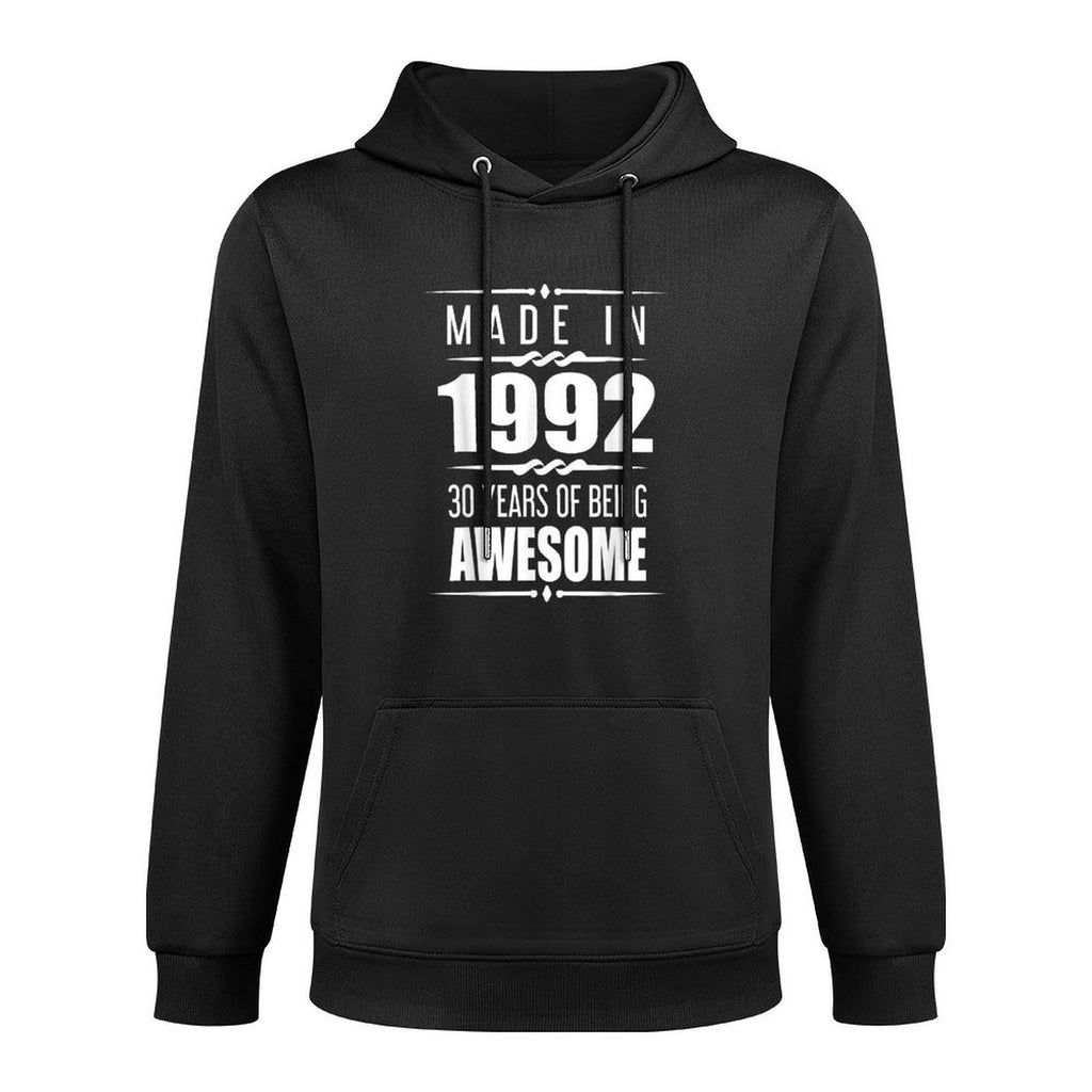 30th Birthday Gifts Men Women 30 Year Old 30th Birthday Moisture-Wicking Hoodie