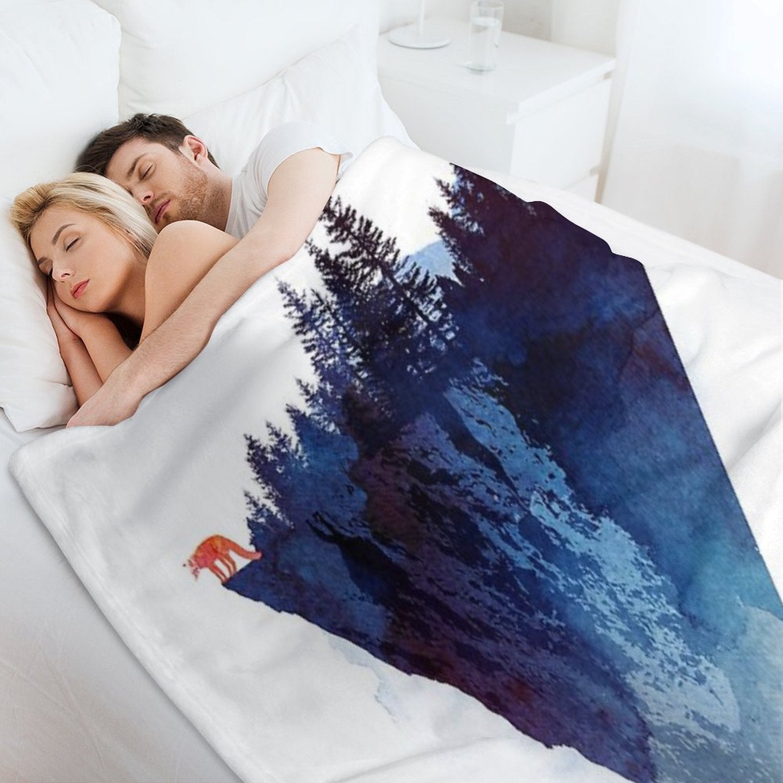 Near to The Edge Eco-conscious Throw Blanket