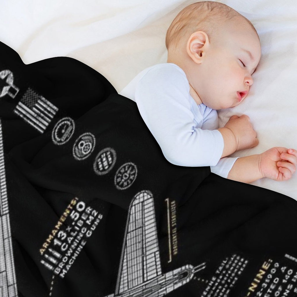 B17 Flying Fortress Comfort Throw Blanket