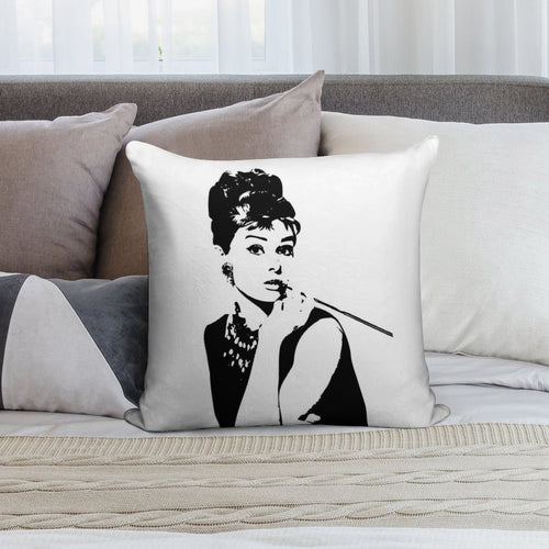 Audrey Hepburn - An Icon Soft Multiple Sizes Throw Pillow