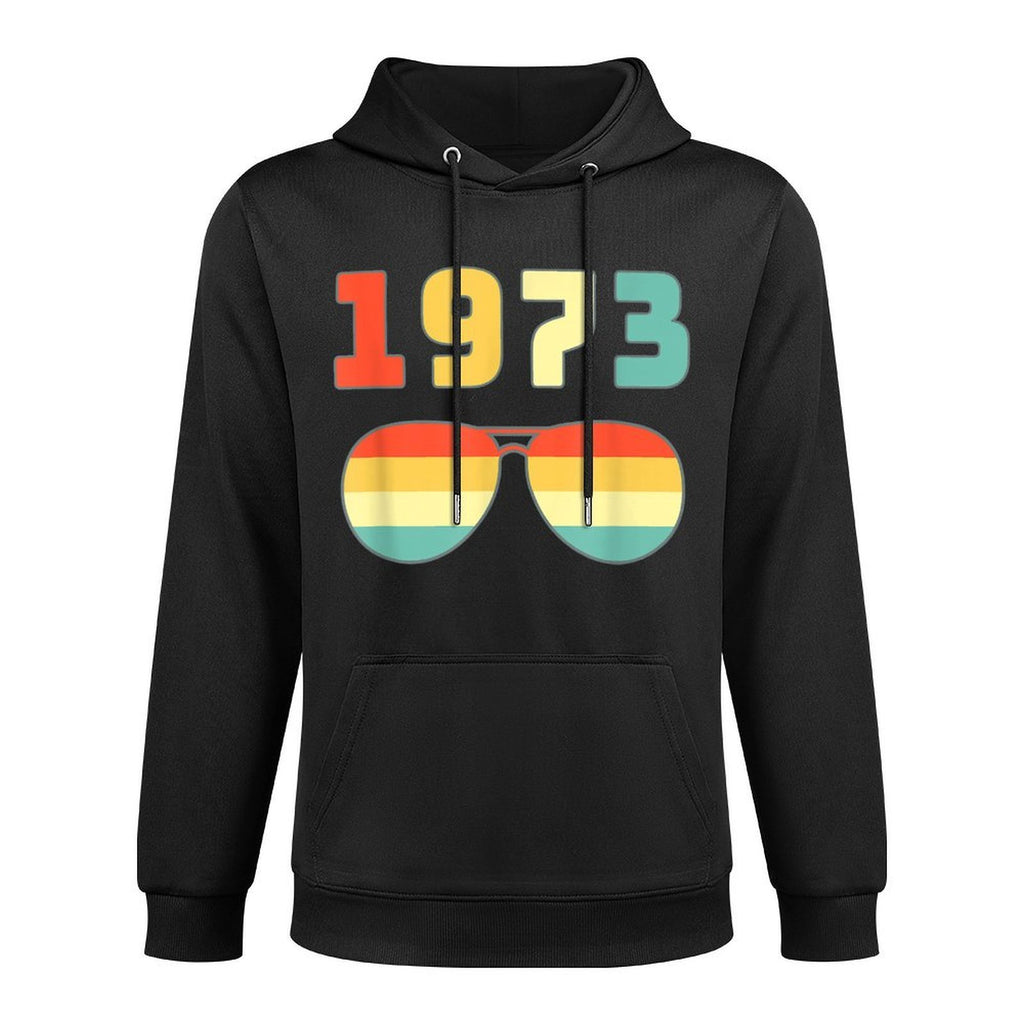 Vintage 1973 Limited Edition 50 Year Old Gifts 50th Birthday Medium-Weight Fabric Hoodie
