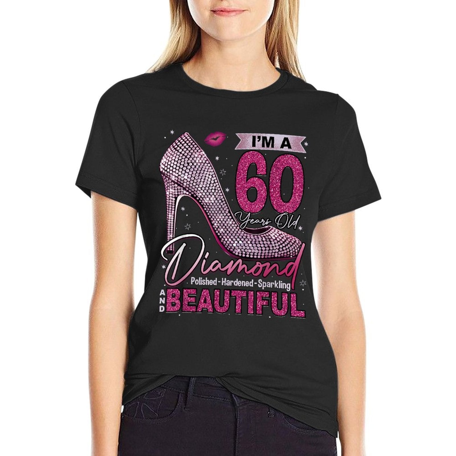 I'm A 60 Years Old Diamond, 60 And Fabulous 60th Birthday  Trendy Pattern T-Shirt