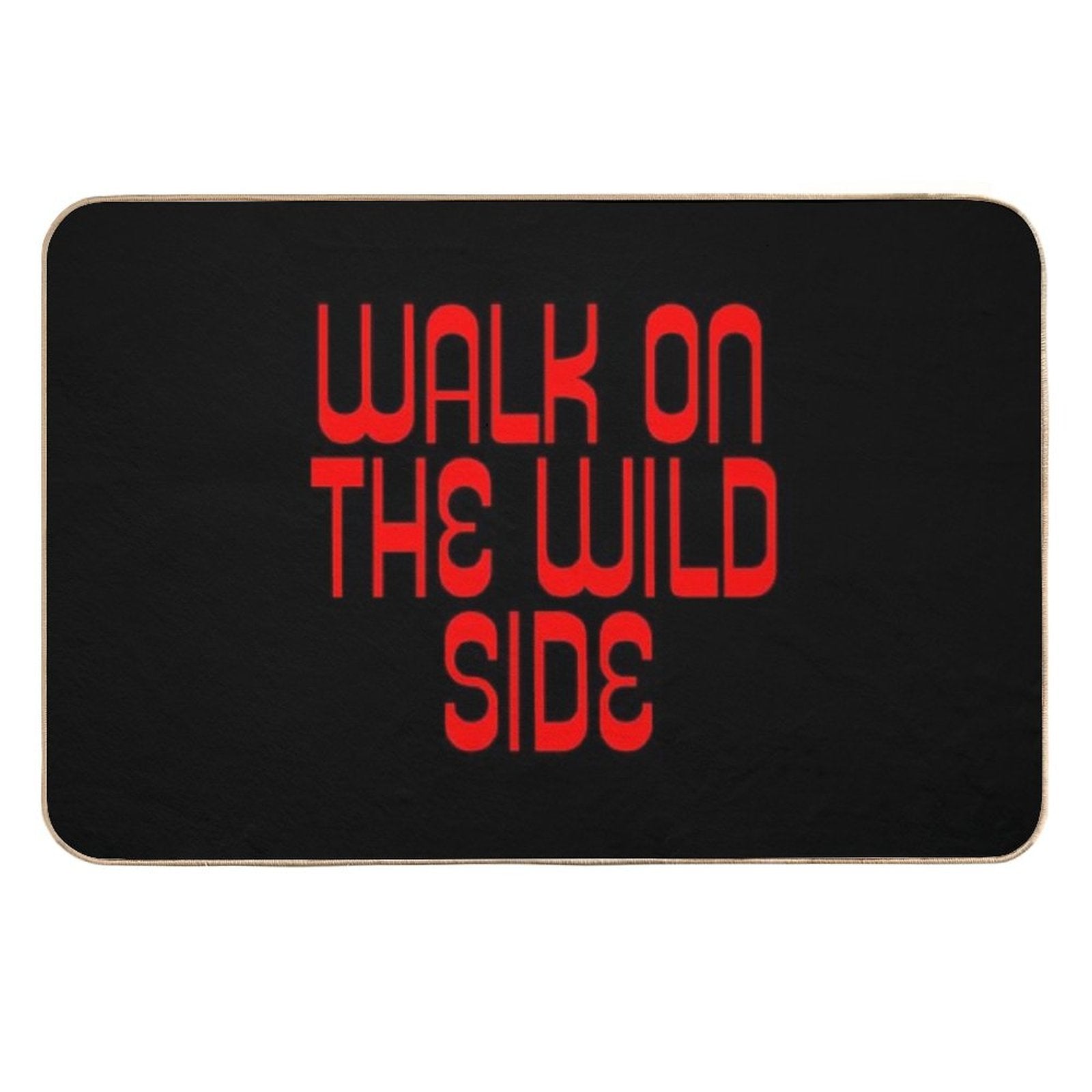 Walk On, Rock Style  Anti-Trip Bath Mat