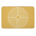 Chartres Labyrinth  Repositionable Bath Mat