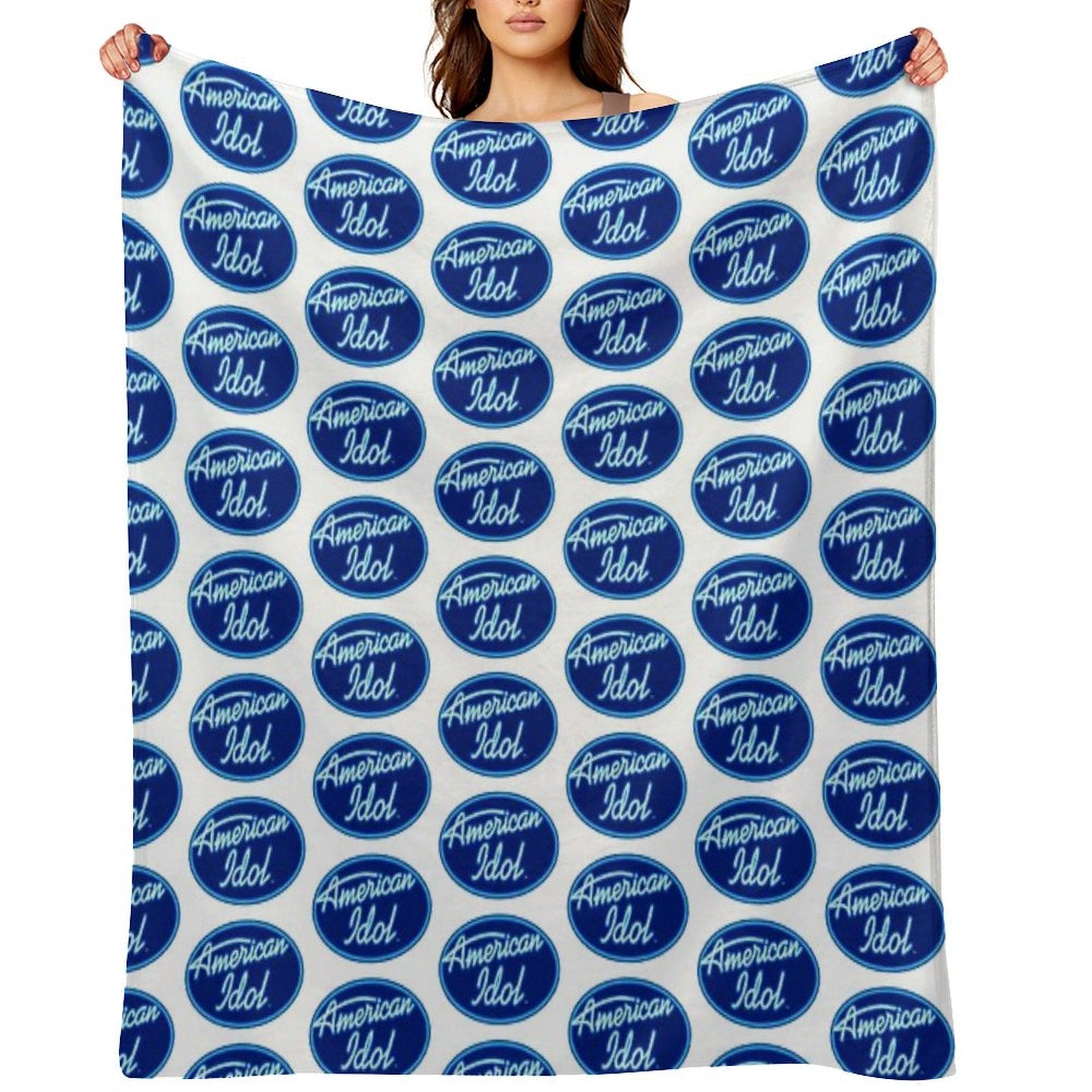 American Idol Sticker Velvety-soft Throw Blanket