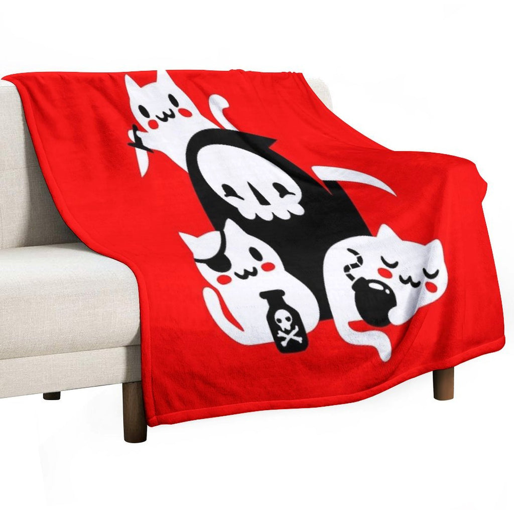 Death's Little Helpers All-season Throw Blanket