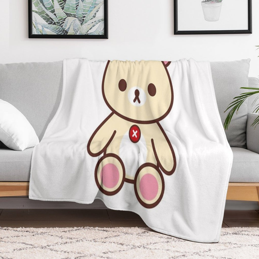 Rilakkuma Korilakkuma__ Machine-washable Throw Blanket