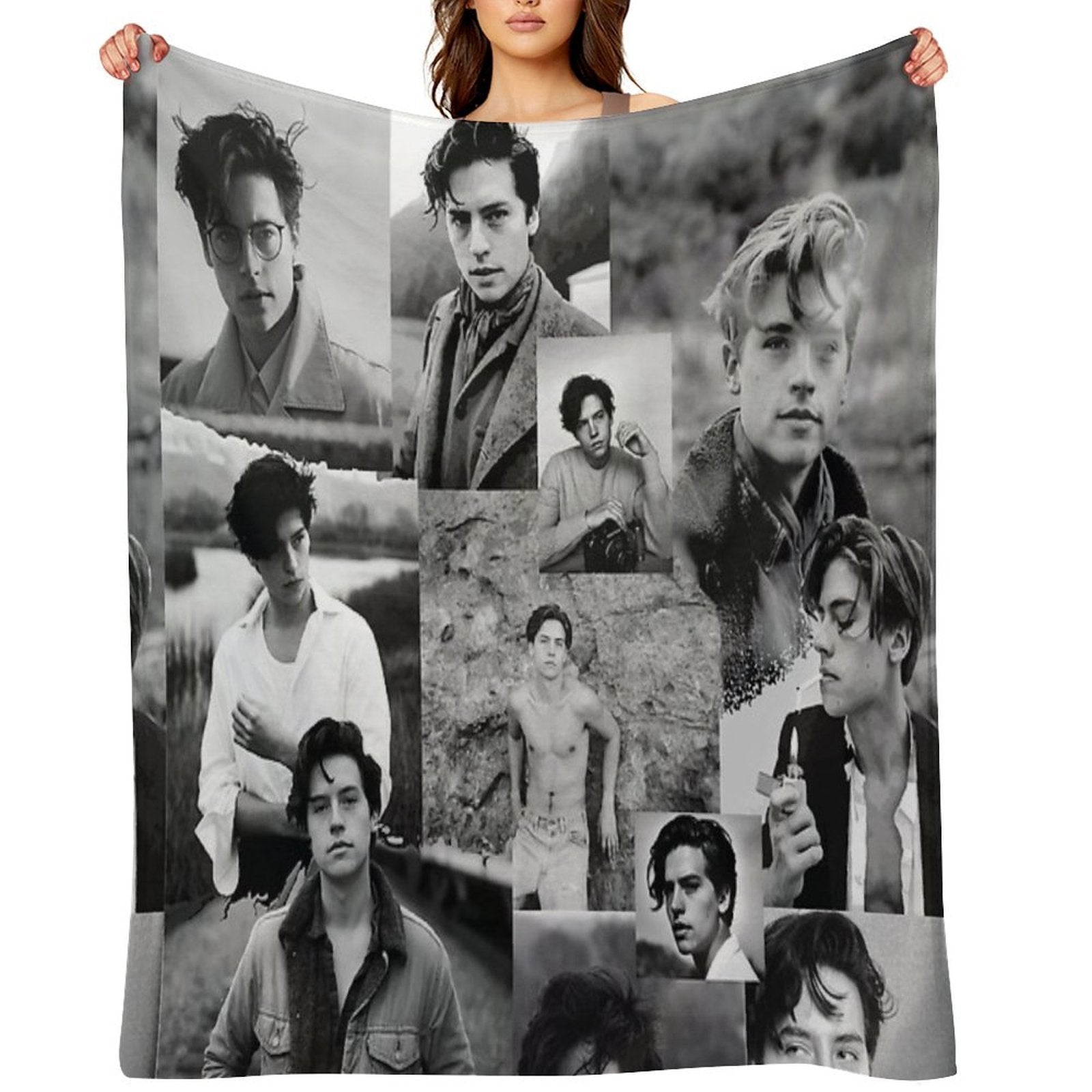 Cole Sprouse Velvety-soft Throw Blanket