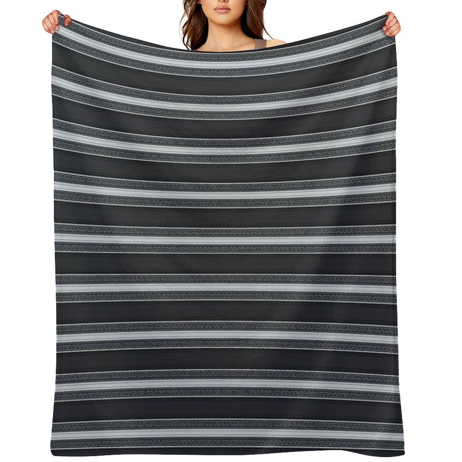 Patterned Stripe 015 Compact Throw Blanket