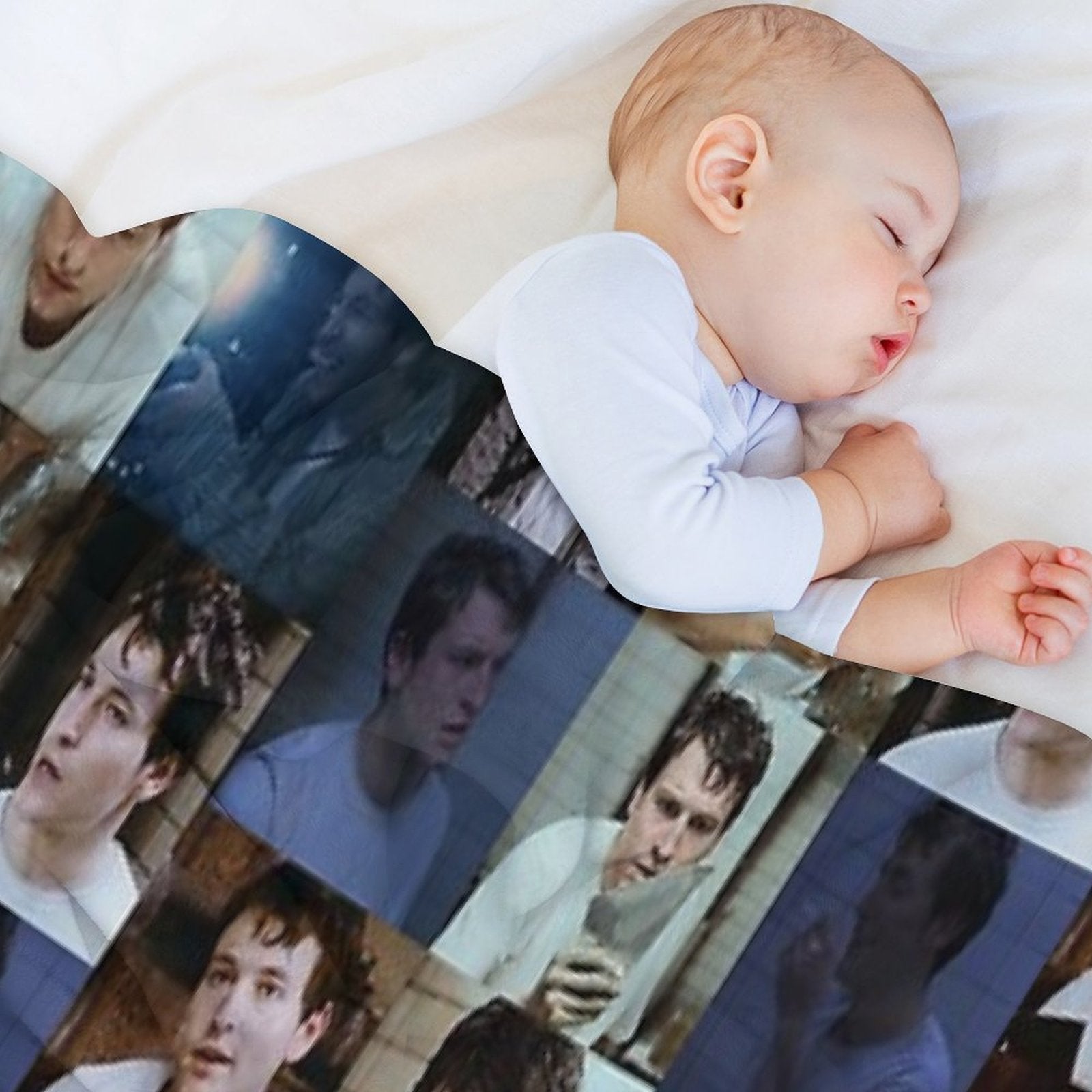 Adam Stanheight (Leigh Whannell) Easy Care Throw Blanket