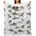 Shark Eco-conscious Throw Blanket