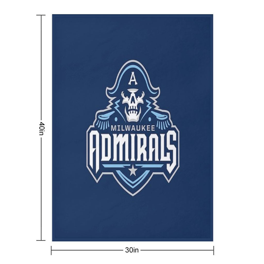 Cool Admirals Icon Easy Care Throw Blanket