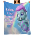 Bibble Motto Durable Throw Blanket