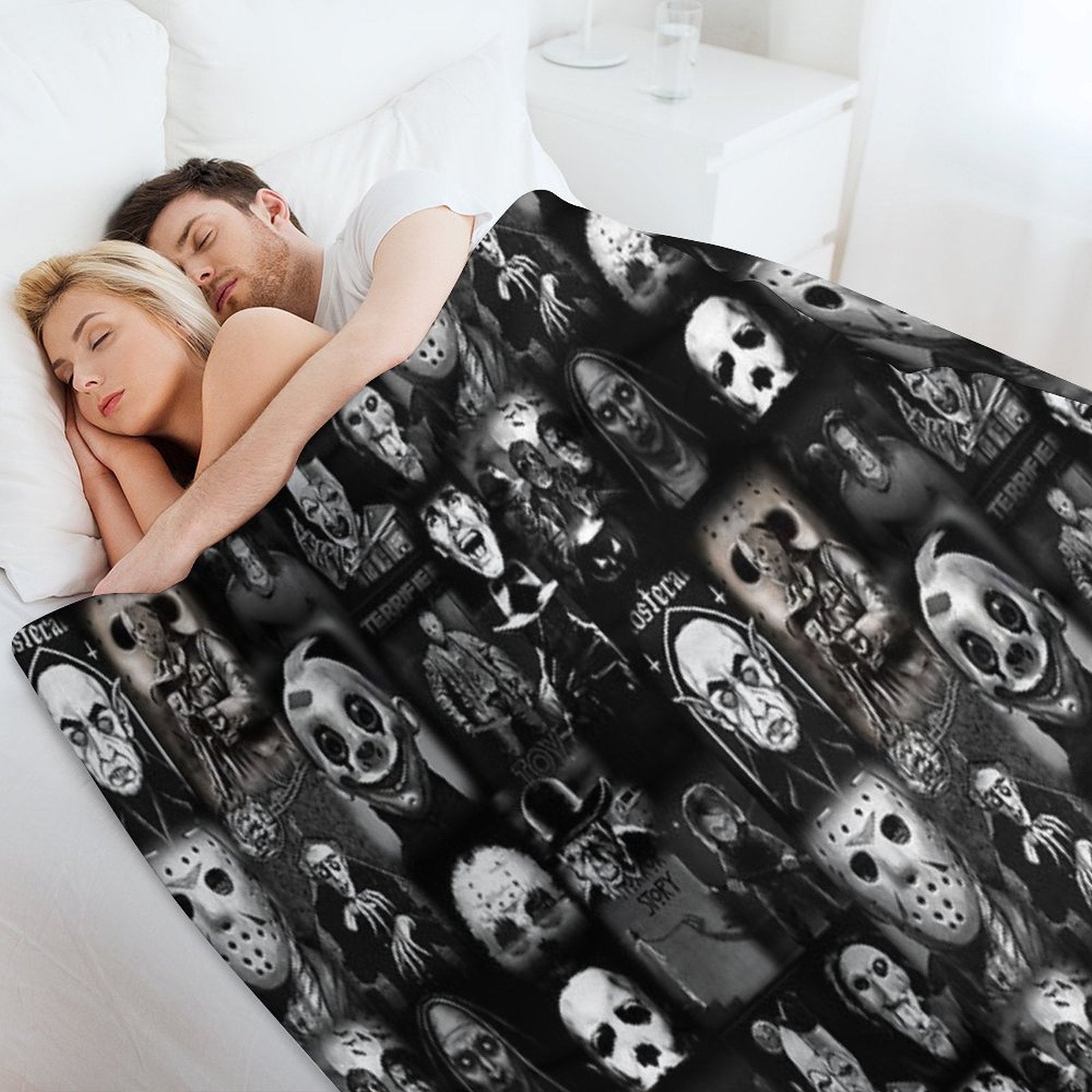 Horror Anti-pilling Throw Blanket